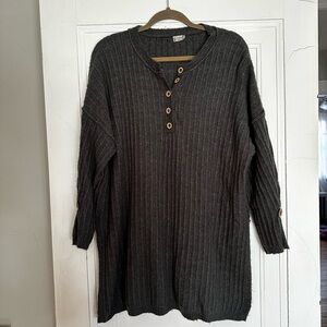 Free People Button-Up Women's Sweater